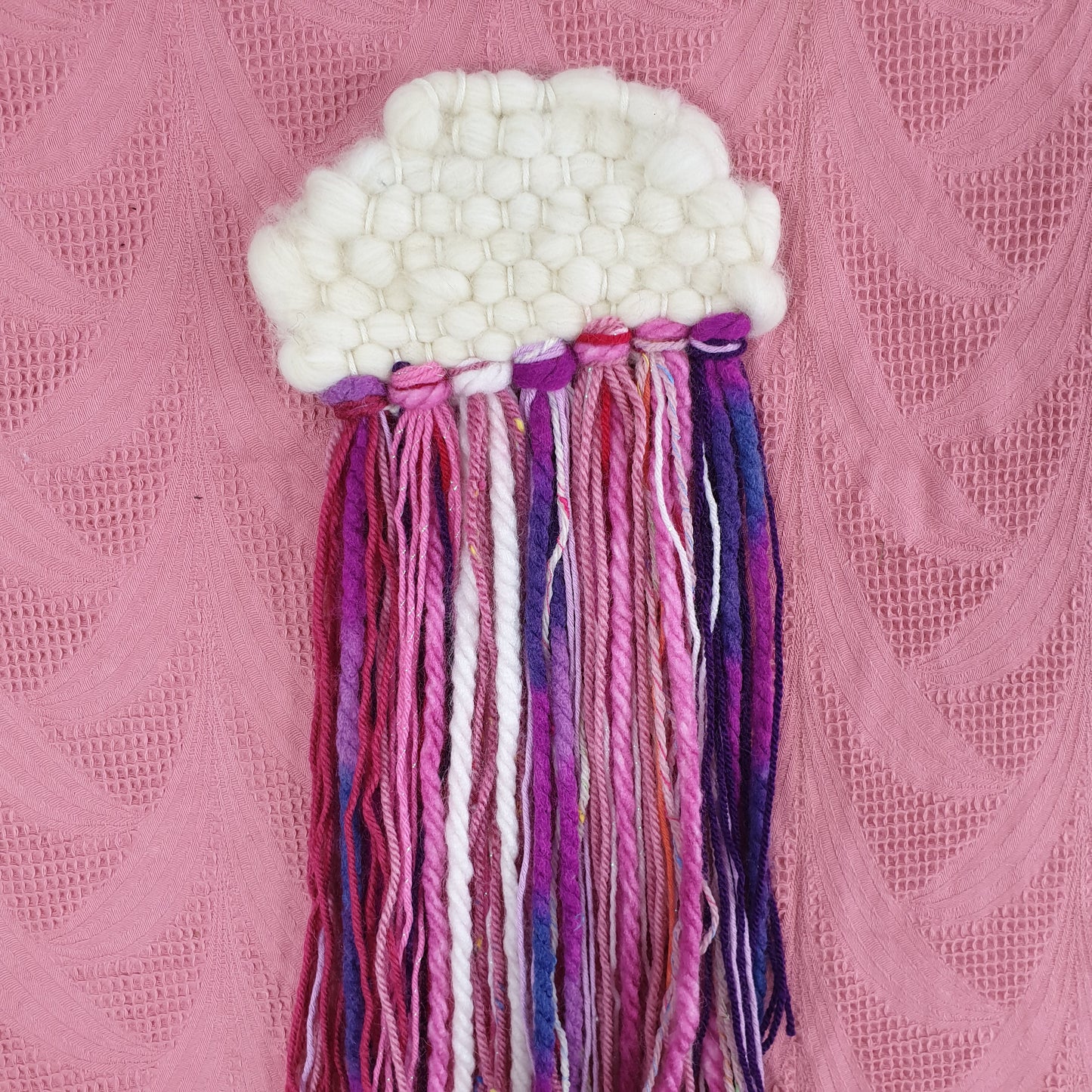 Rainbow Cloud Weaving: #peaceandcraft Workshop Project 2020: