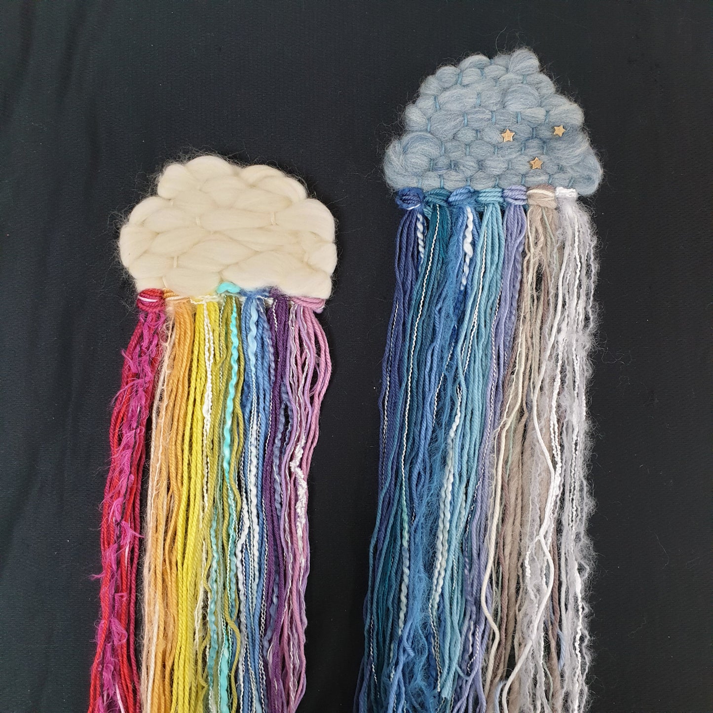 Rainbow Cloud Weaving: #peaceandcraft Workshop Project 2020: