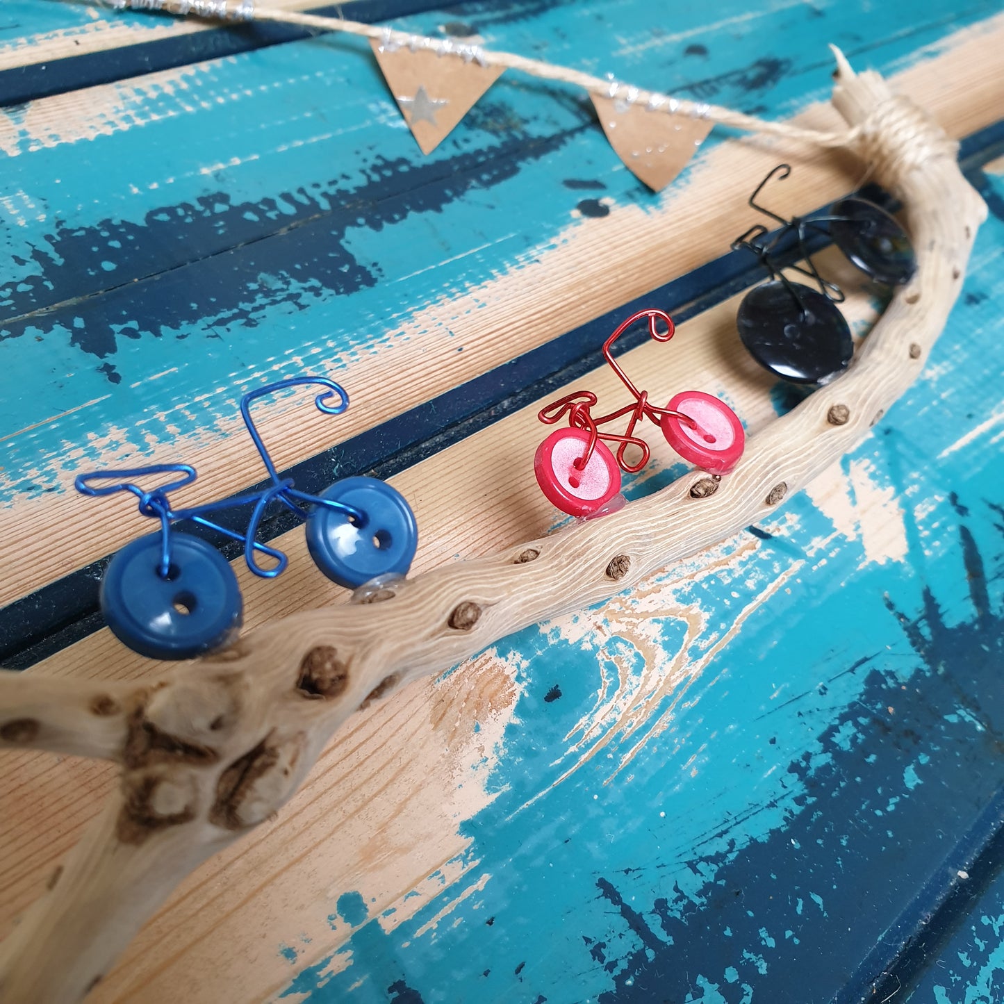 Vintage Button Bicycles: #peaceandcraft Workshop Project 2020