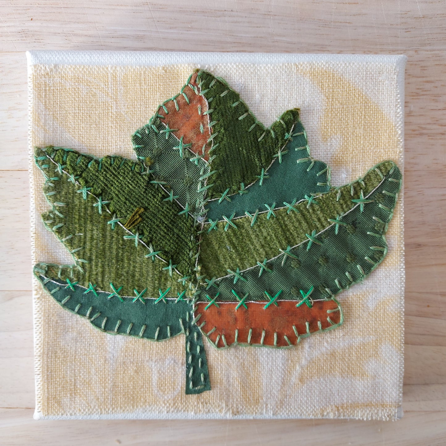 Scrapcrafting: Autumn Leaves Textile Art - 13 October 2023