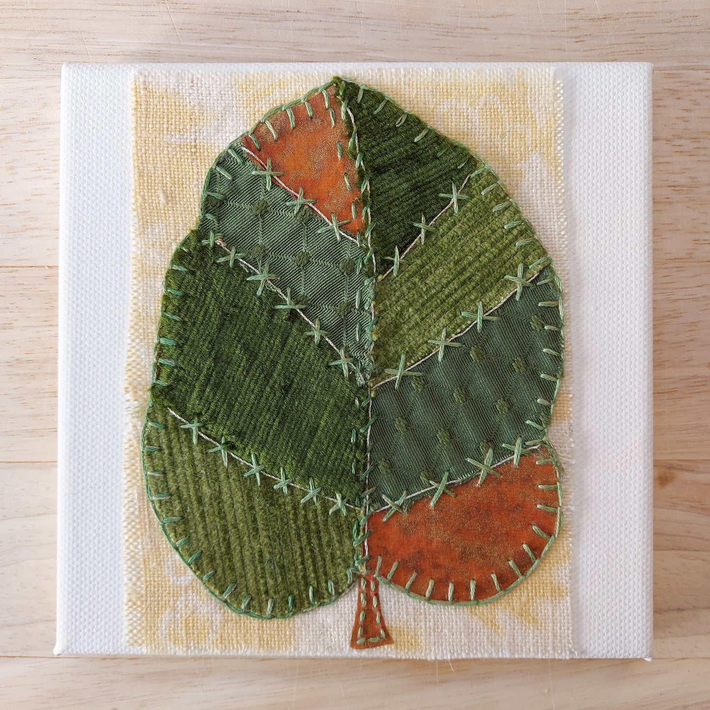 Scrapcrafting: Autumn Leaves Textile Art - 13 October 2023