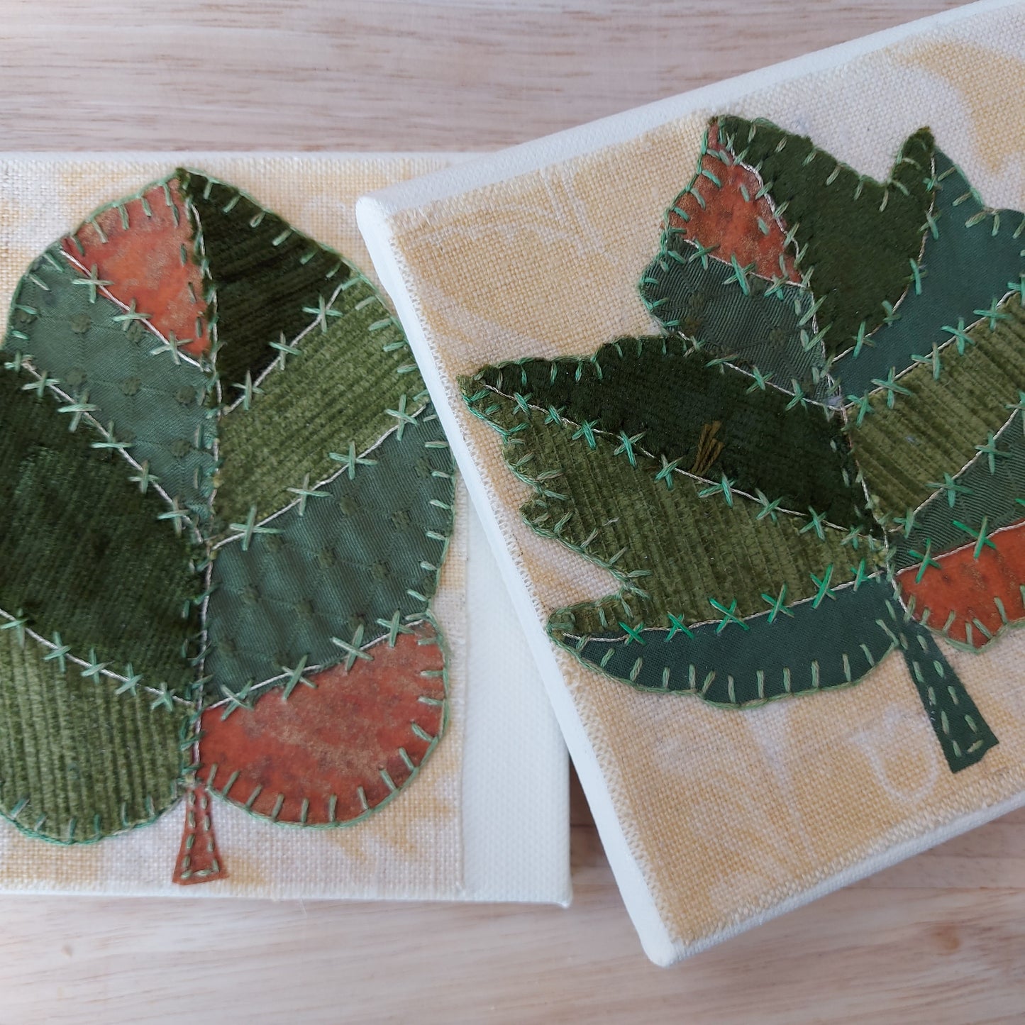 Scrapcrafting: Autumn Leaves Textile Art - 13 October 2023