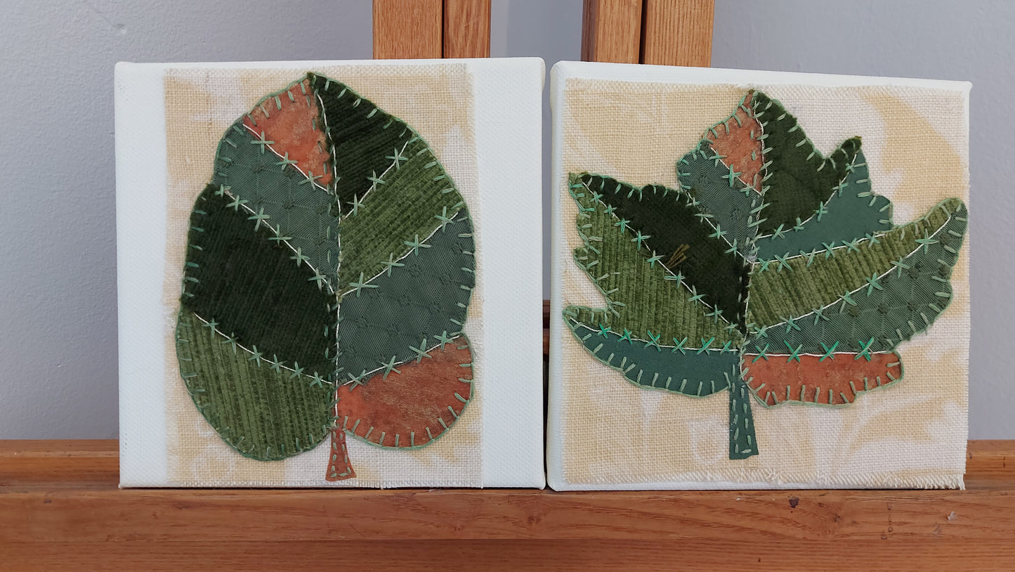 Scrapcrafting: Autumn Leaves Textile Art - 13 October 2023