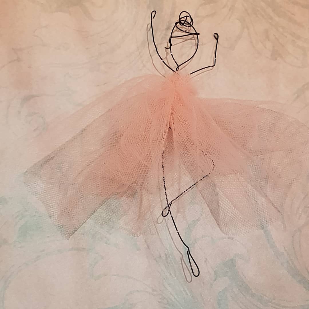 Wire Ballerinas & Fairies: #peaceandcraft Workshop Project 2020