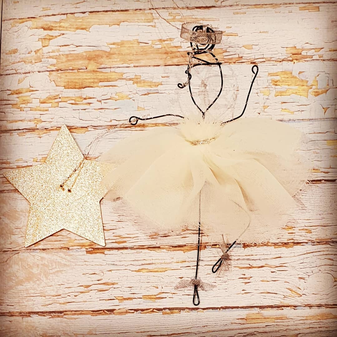 Wire Ballerinas & Fairies: #peaceandcraft Workshop Project 2020