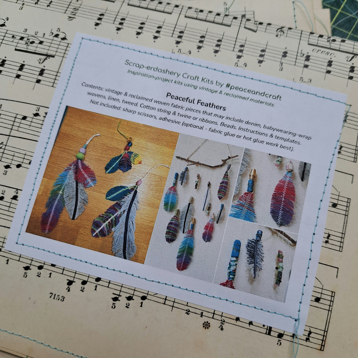 Peaceful Feathers Mini Craft Kit