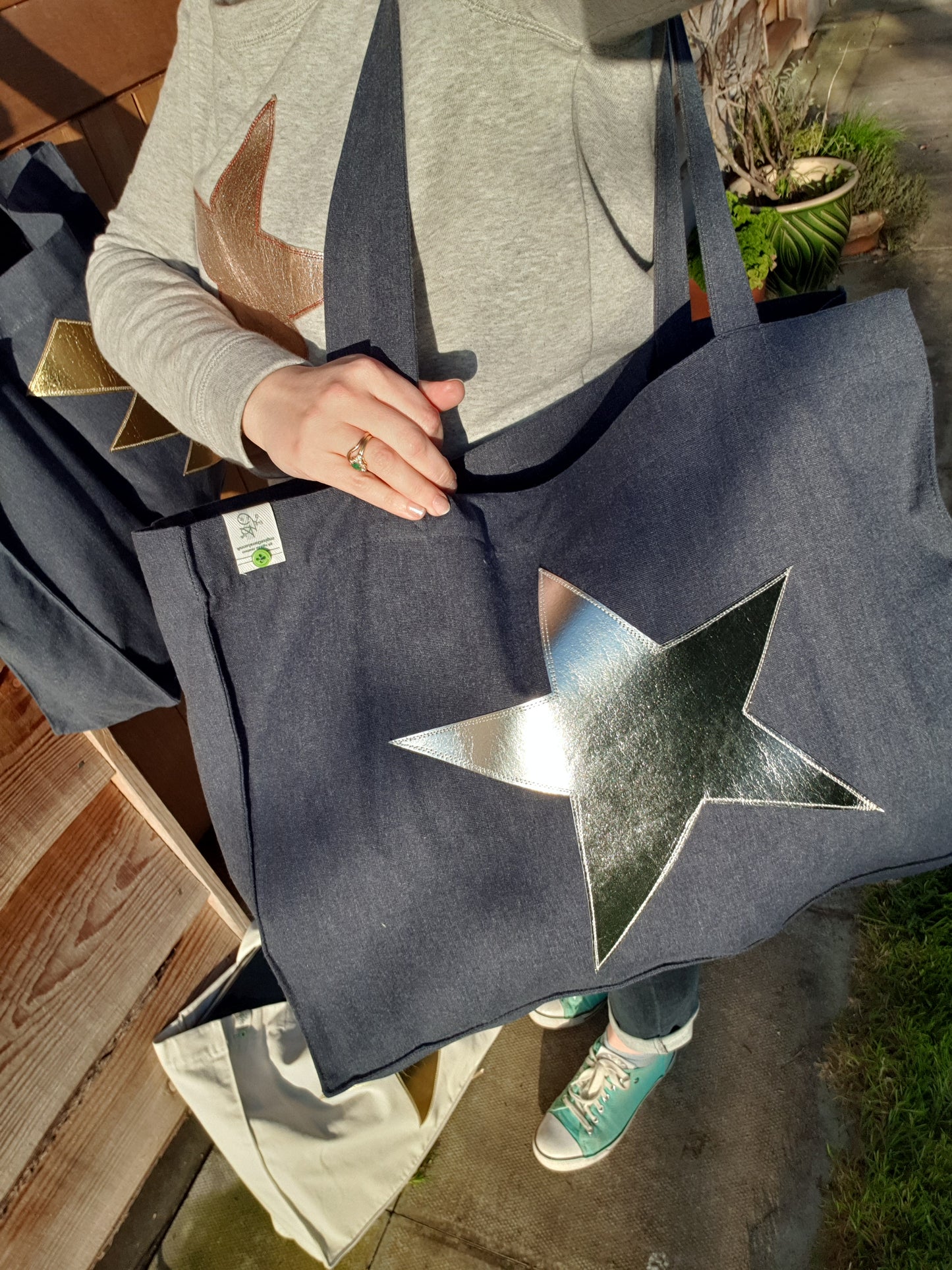 STRONG OVERSIZED RECYCLED SHOPPER BAG