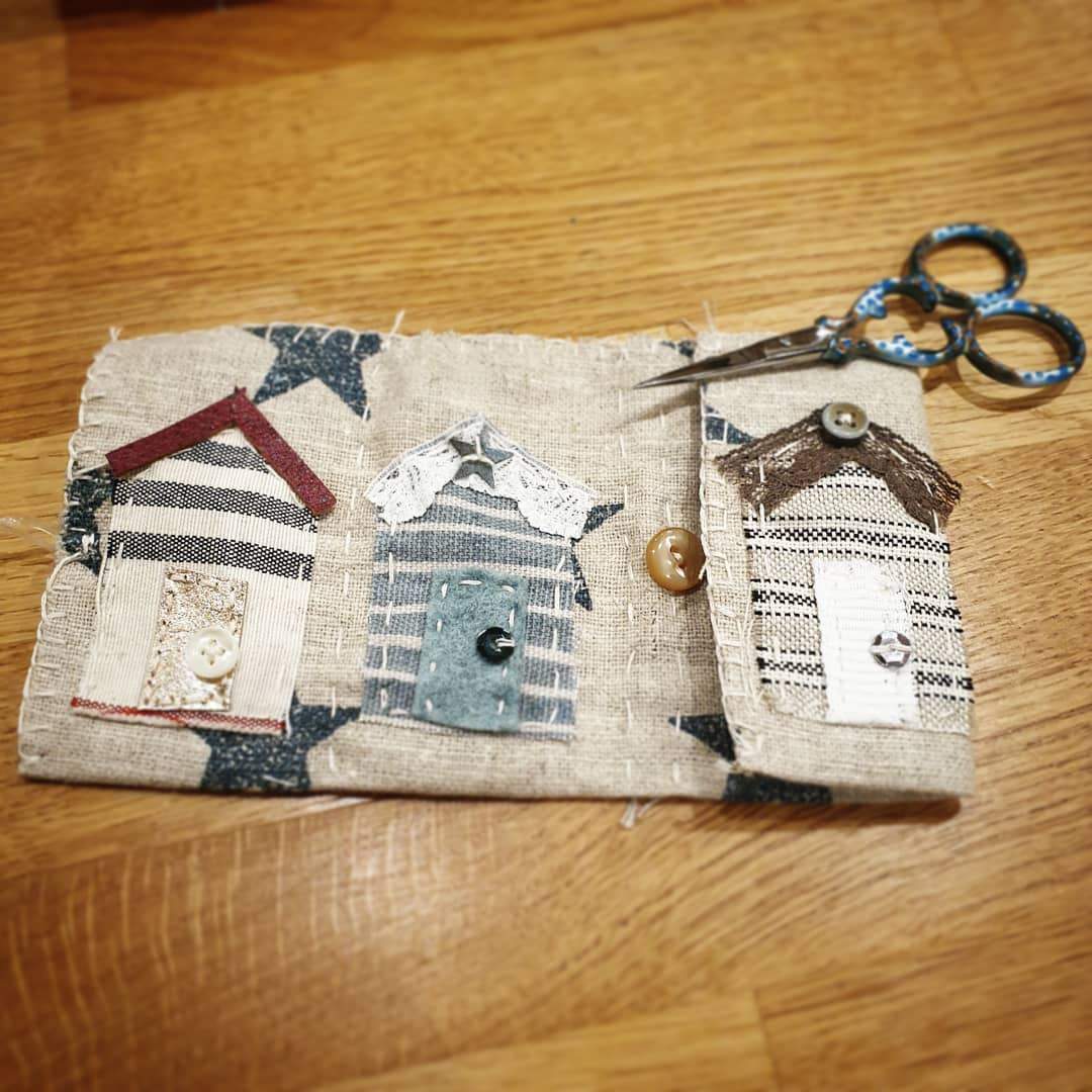 Scrap Stitching Mini-Makes: #peaceandcraft Workshop Project 2020